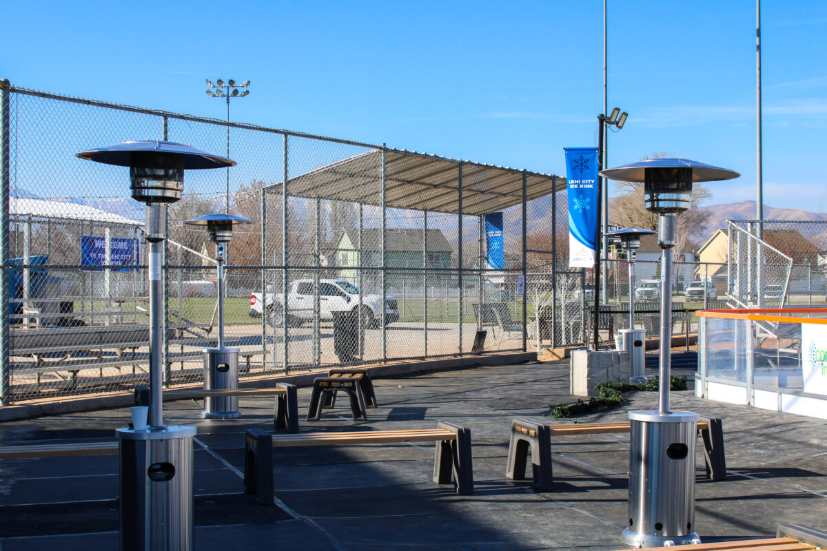 Lehi trying out a temporary ice skating rink, with grand opening Friday